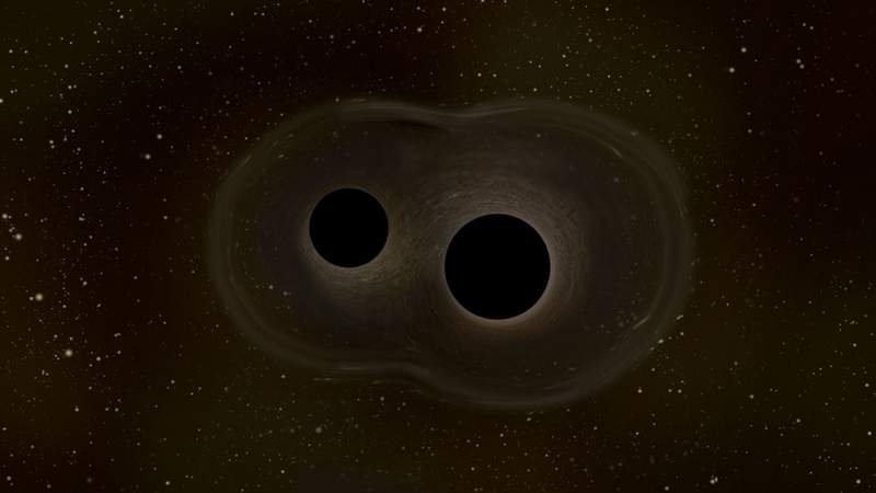 Image from: Astronomers Find Two Black Holes So Massive They May Have Emptied a Galaxy’s Core