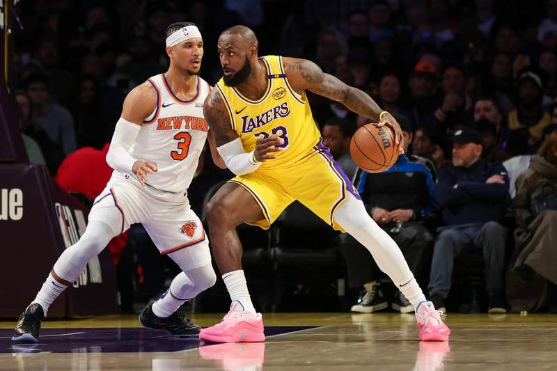 Image from: LeBron James would’ve already joined Jalen Brunson, Knicks if they hadn’t won the 2026 title