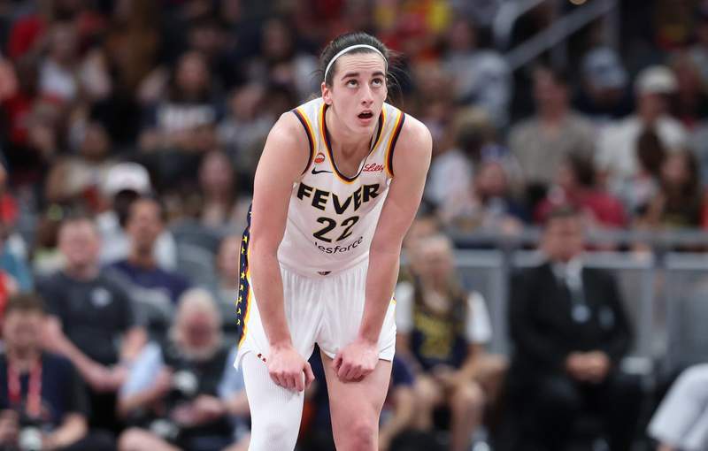 Image from: Caitlin Clark’s biographer left stunned by Indiana Fever star being voted 11th-best in the WNBA