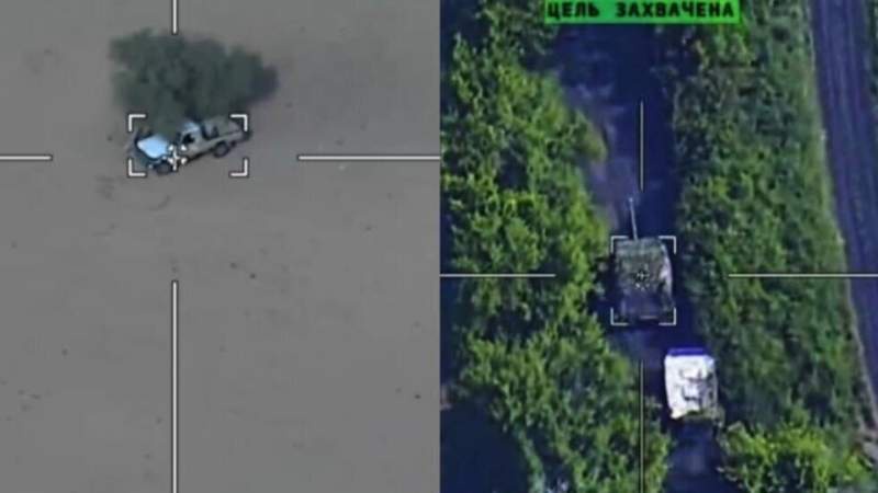 Image from: Unprecedented images show how Russia is using drones from the war in Ukraine in Africa