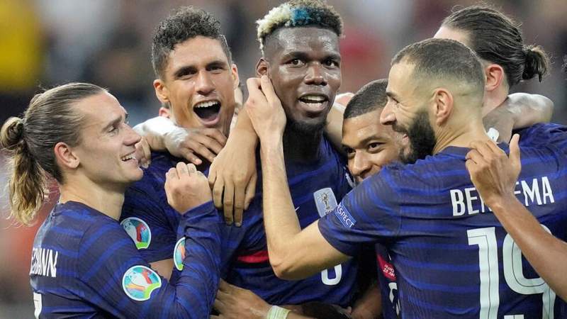 Image from: ‘A joy to watch’: World Cup fans embrace Les Bleus as Deschamps finally takes the brake off