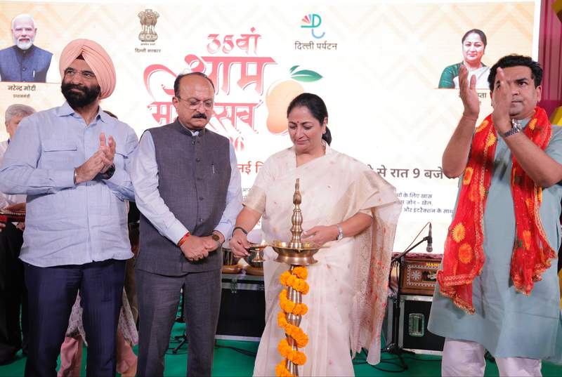 Image from: Delhi CM Rekha Gupta inaugurates 35th Annual Mango Festival, says "Mango Diplomacy" given new identity to India's culture