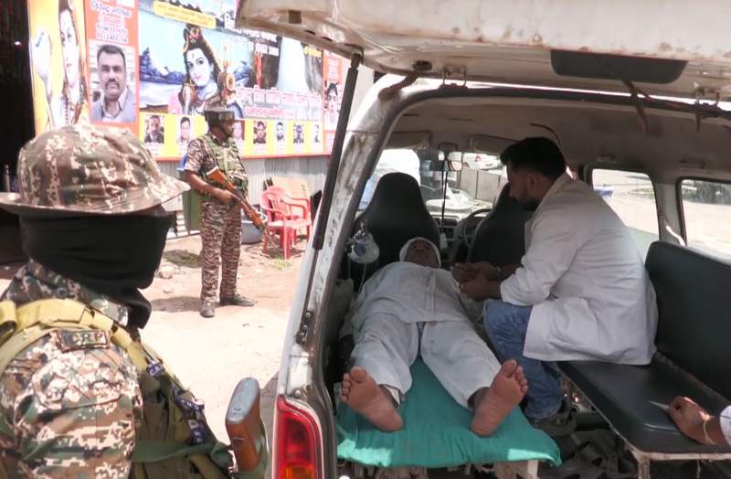 Image from: J-K: Udhampur Health Department ramps up medical support on NH-44 for Amarnath Yatra pilgrims