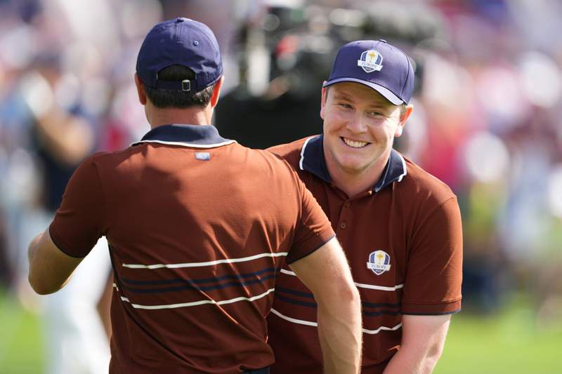 Image from: Robert MacIntyre admits whether fan abuse at the Ryder Cup actually affected him