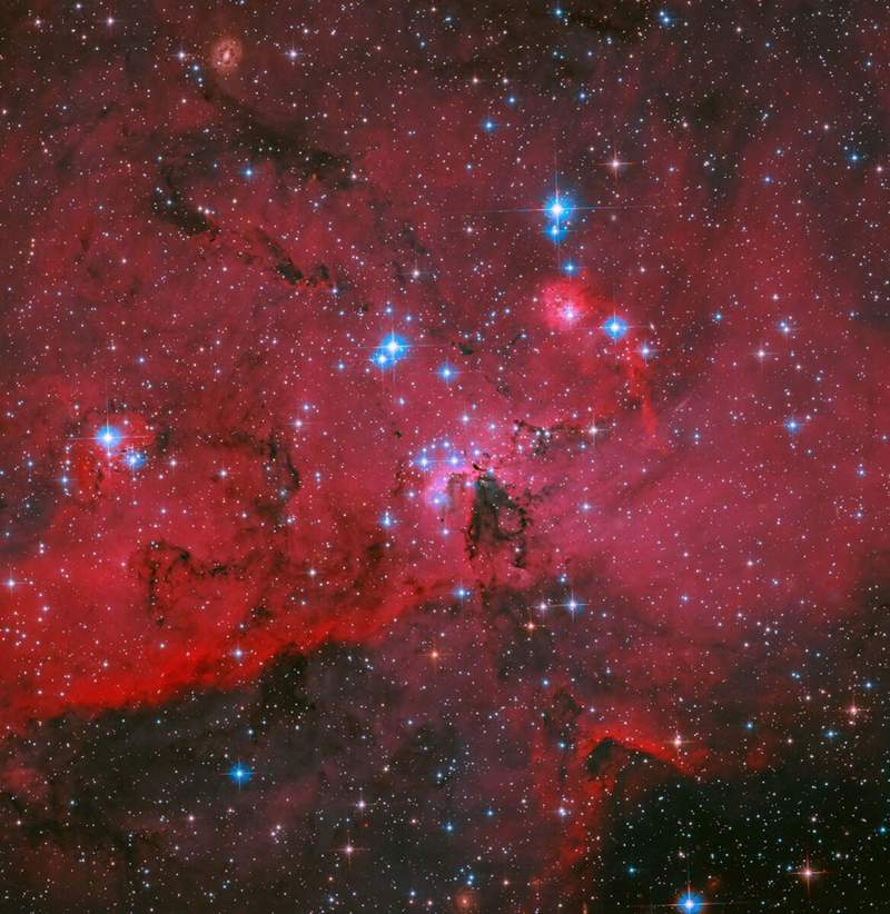 Image from: Hubble Unveils A Stunning Stellar Nursery Where Thousands Of Stars Are Still Being Born