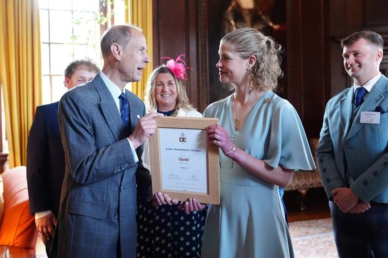Image from: Debate ignites over whether Lady Louise should 'live like a commoner'