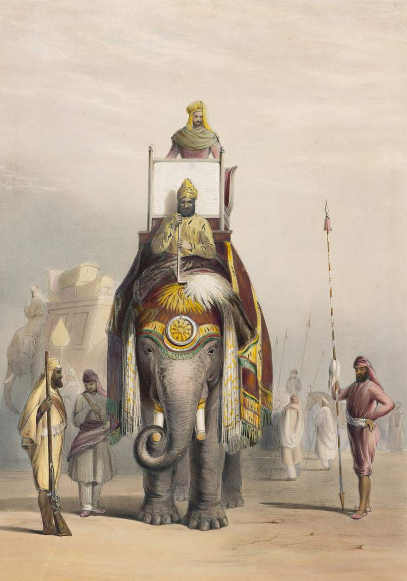 Image from: Emily Eden’s world: Exploring 19th century Punjab through an artist’s eyes