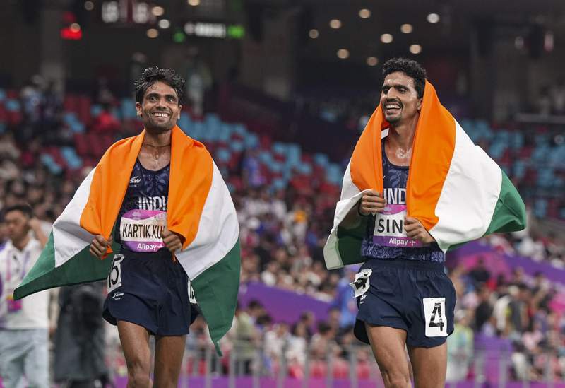 Image from: National track & field records tumble but India has a long way to go