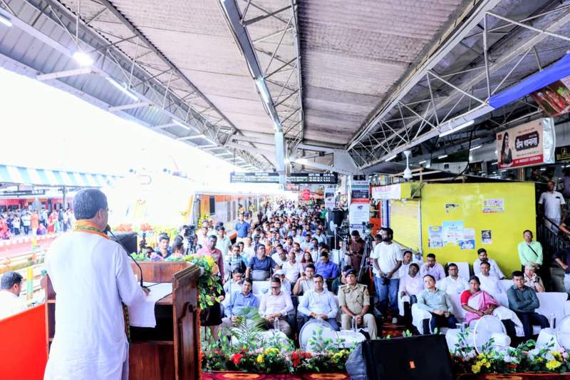 Image from: Vande Bharat express to start from Tripura soon: CM Manik Saha