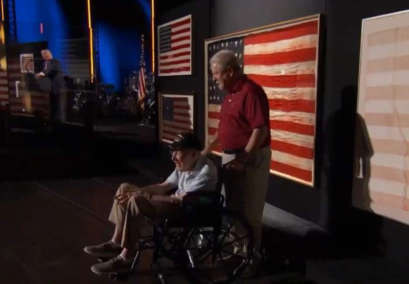 Image from: Trump honours heroes and history in heartfelt 250th anniversary tribute at 'Salute to America' celebrations
