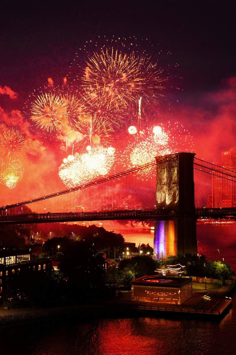 Image from: Washington DC stunned by 'largest fireworks show in history' for America 250 - IN PICTURES
