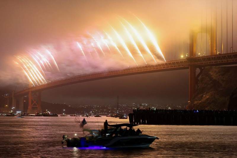 Image from: Washington DC stunned by 'largest fireworks show in history' for America 250 - IN PICTURES