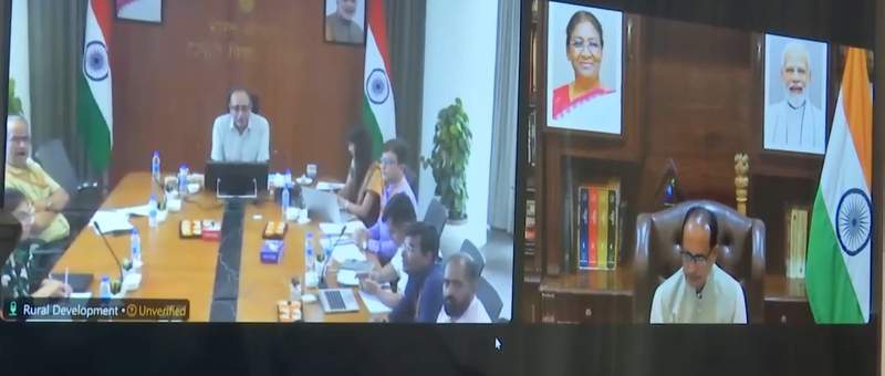 Image from: Union Minister Shivraj Singh Chouhan releases Rs 25,863 crore first instalment for states under VB-G RAM G Yojana