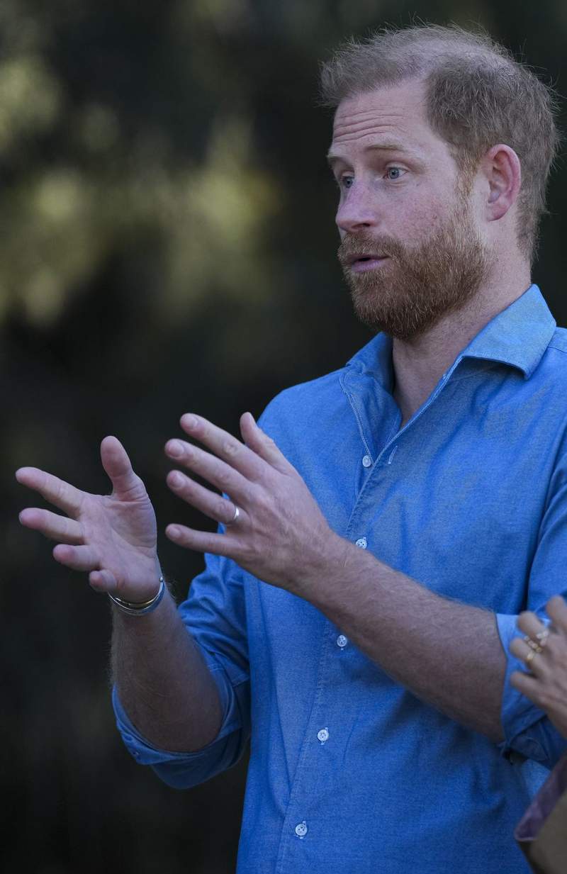 Image from: Prince Harry will focus on his 'second family' during UK visit