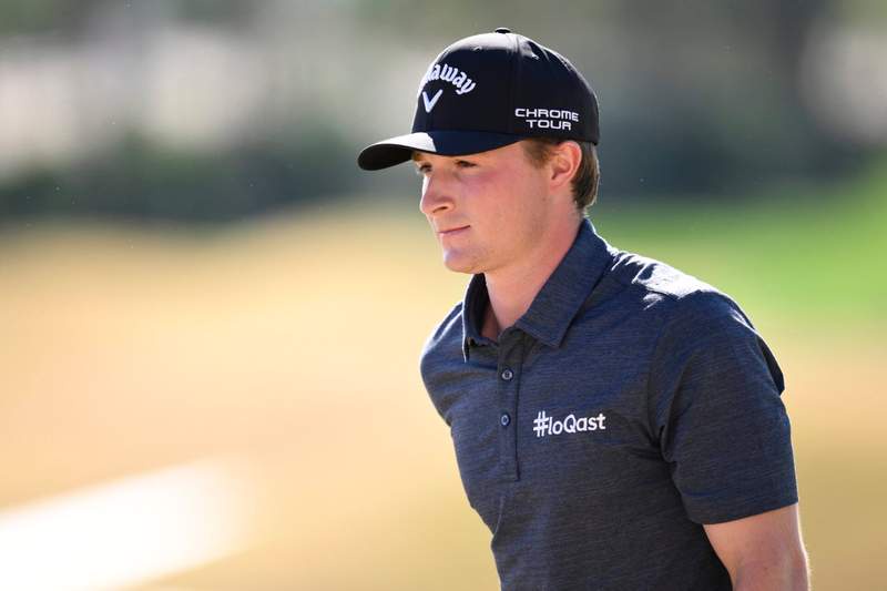Image from: Blades Brown reveals what he told his caddie about Preston Stout after playing with him at the John Deere