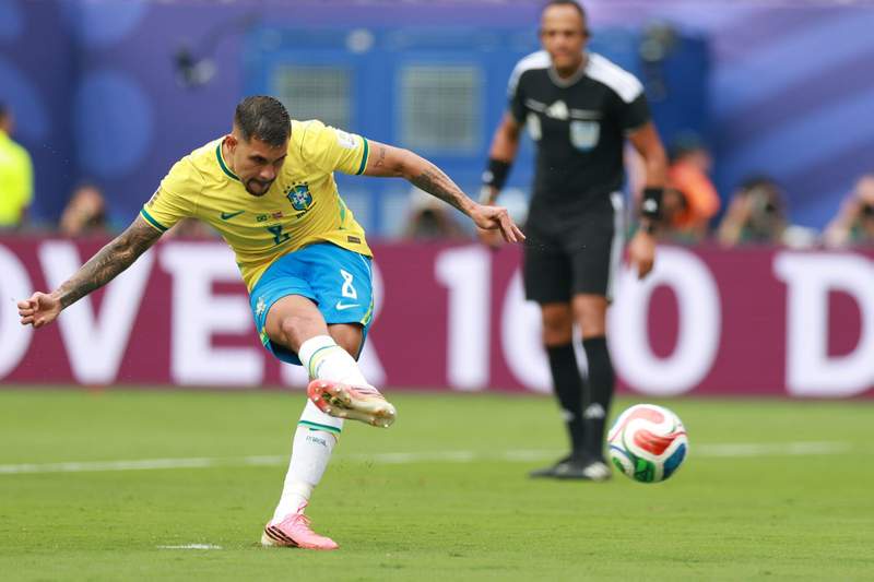 Image from: Bruno Guimaraes makes unwanted new history as Brazil crash out of the 2026 World Cup