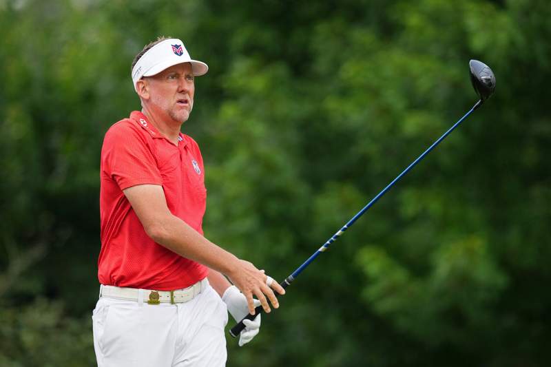 Image from: Ian Poulter shares what Darren Clarke said about the LIV star making his US Senior Open debut this week