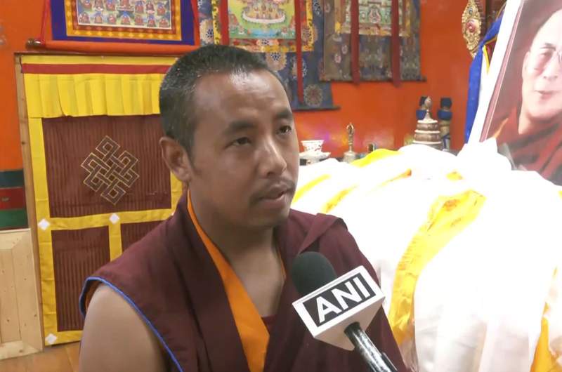 Image from: Shimla: Tibetan monks-in-exile keep faith alive with prayers on Dalai Lama's 91st birthday