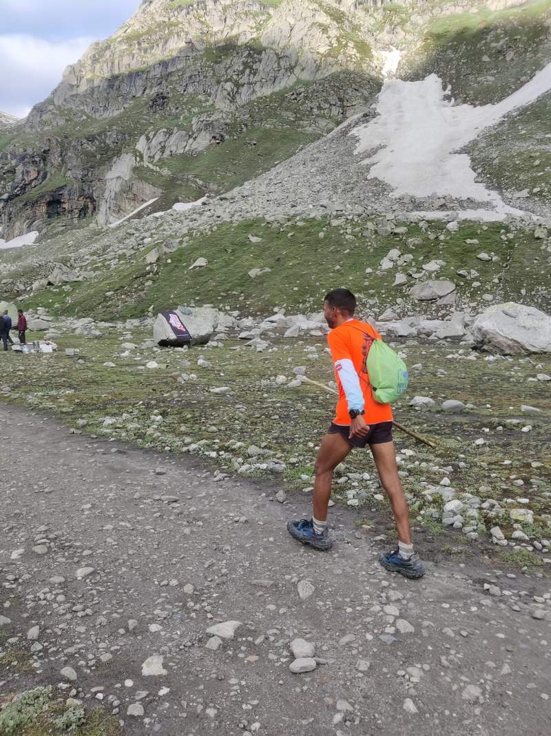 Image from: From 4 days to 5 hours: Shashwat Rao sets astounding all-time mountain record over legendary Hamta Pass in Himachal