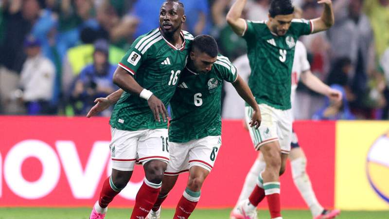 Image from: World Cup 2026: Ten-man England battle past co-hosts Mexico in Azteca thriller