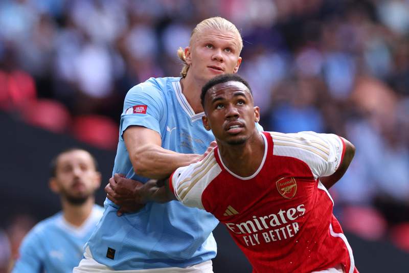 Image from: A history of Erling Haaland and Gabriel’s beef as Norway striker dumps Brazil out of World Cup