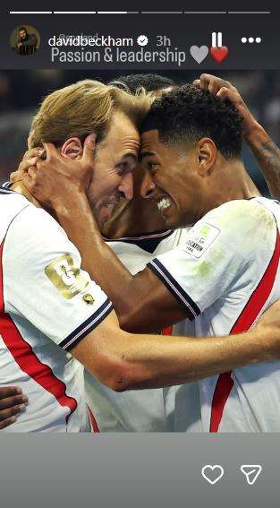 Image from: FIFA World Cup 2026: David Beckham hails England after sealing last-eight berth