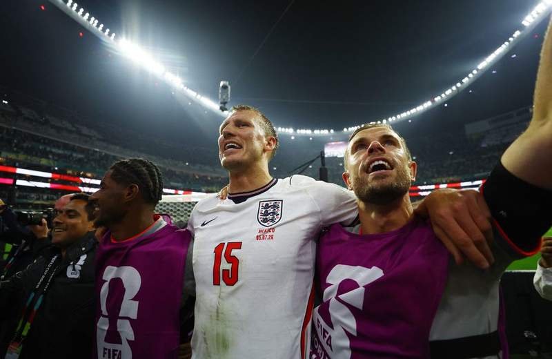 Image from: Dan Burn equals 60-year record despite only playing for 28 minutes in England's win against Mexico