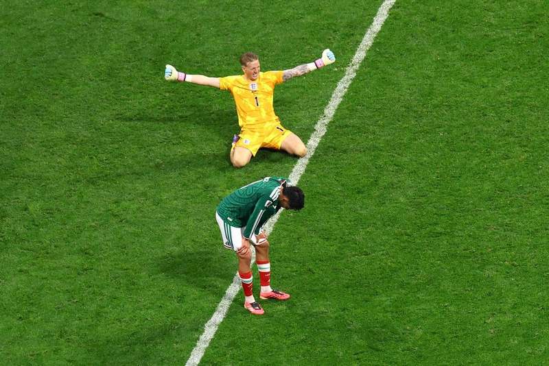 Image from: Ezri Konsa says England's performance was a 'brotherhood' as Three Lions beat Mexico 3-2