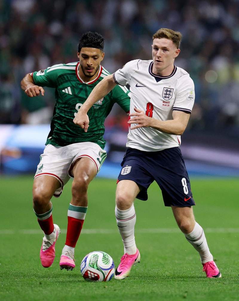 Image from: Elliot Anderson pays emotional tribute to late mother after helping England beat Mexico
