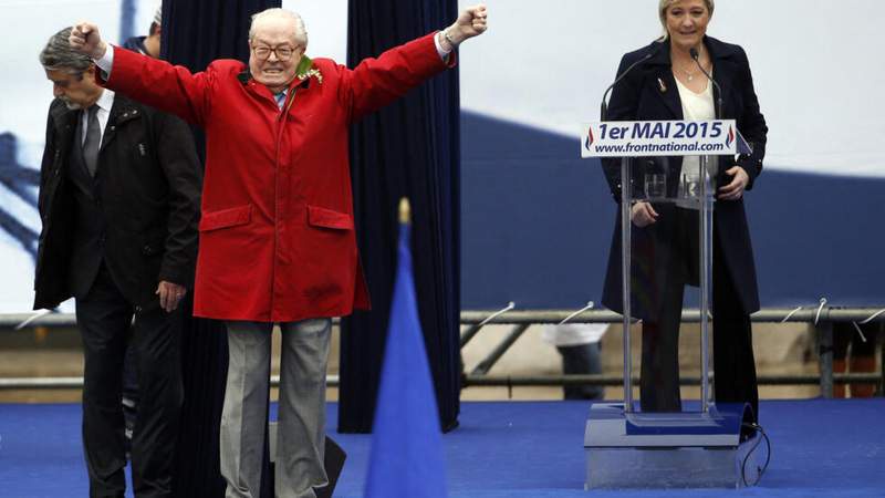 Image from: In pictures: Marine Le Pen’s political rise and frustrated presidential ambitions