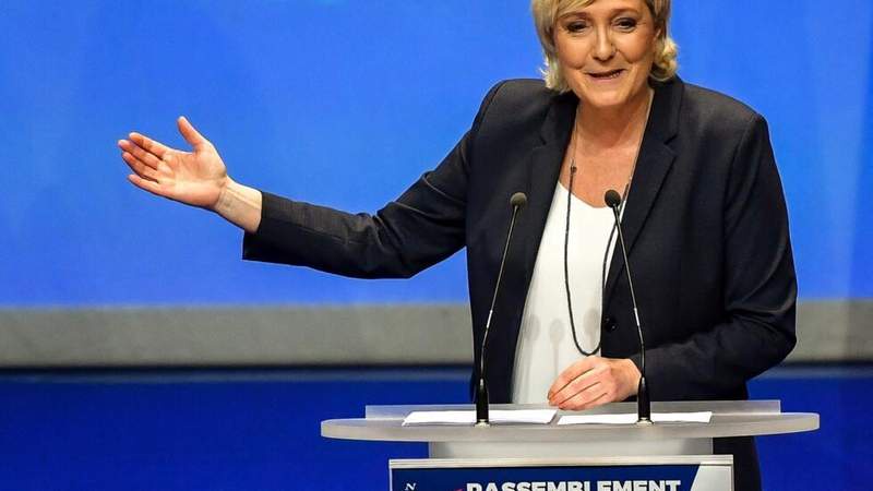 Image from: In pictures: Marine Le Pen’s political rise and frustrated presidential ambitions