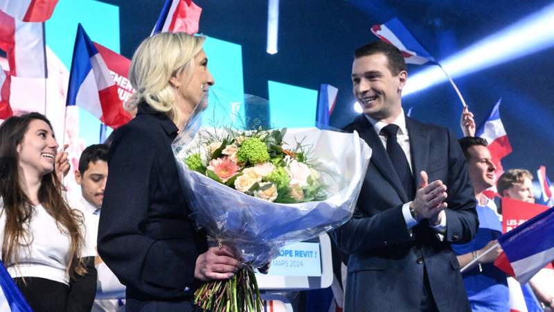 Image from: In pictures: Marine Le Pen’s political rise and frustrated presidential ambitions