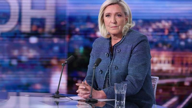 Image from: In pictures: Marine Le Pen’s political rise and frustrated presidential ambitions