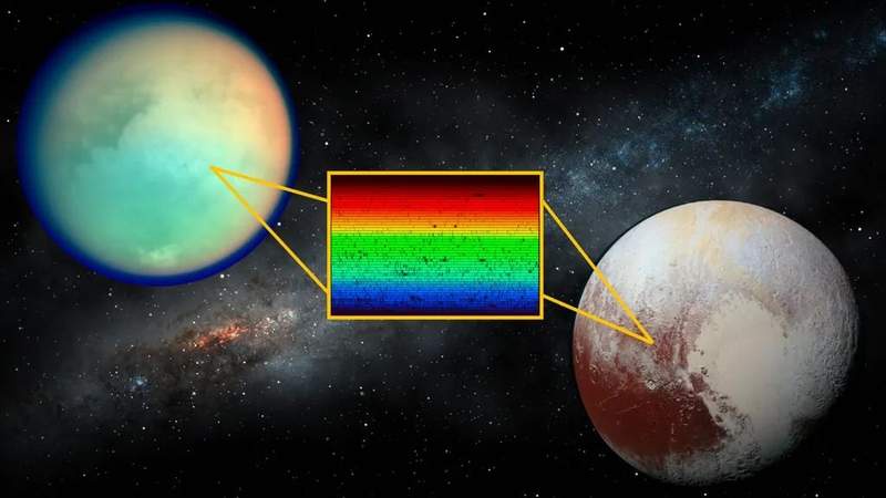 Image from: James Webb Just Detected the Same Mysterious Signal on Pluto and Titan, and Scientists Say It Doesn’t Match Any Known Molecule Ever Identified