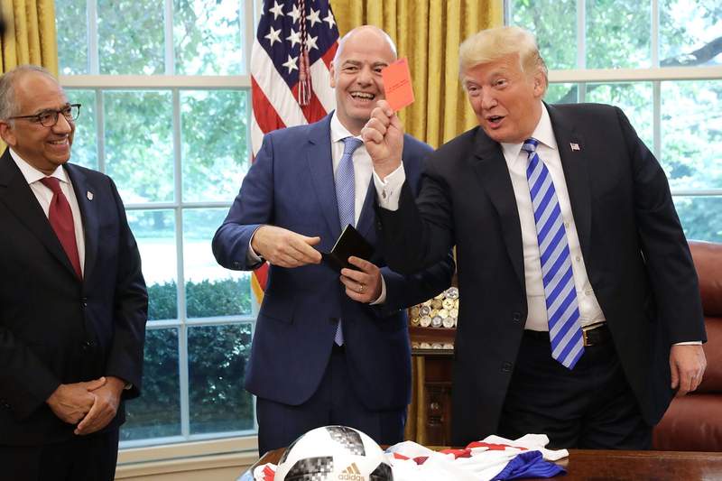 Image from: Gianni Infantino responds after British MP questions FIFA’s credibility over USMNT ban decision