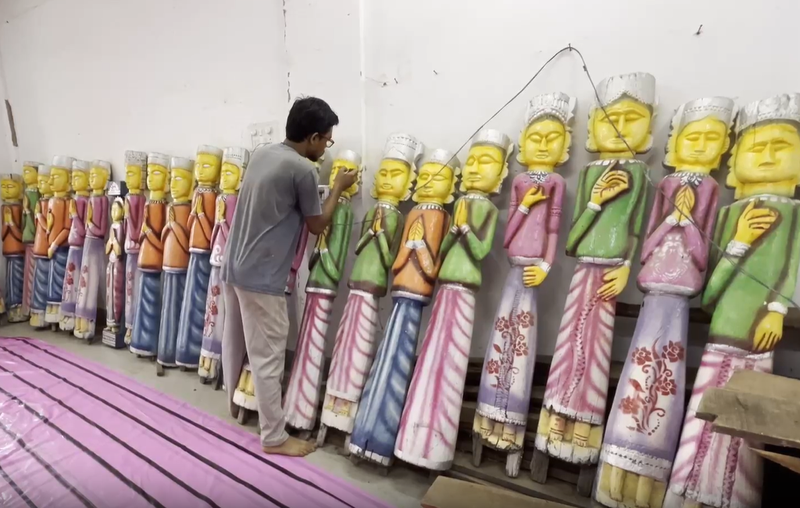 Image from: Chariot work enters final phase for Odisha's second-largest Rath Yatra in Baripada
