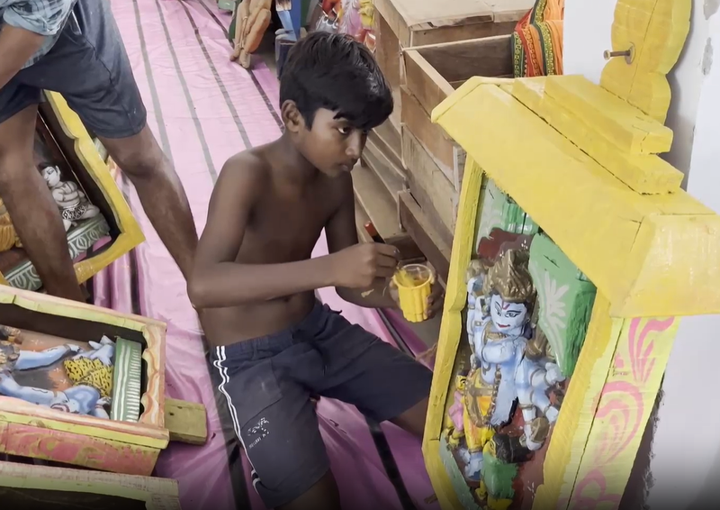 Image from: Chariot work enters final phase for Odisha's second-largest Rath Yatra in Baripada