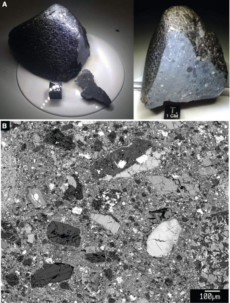 Scientists Analyze a Meteorite Found in Morocco and Discover That Mars ...