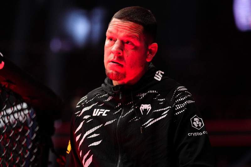 Image from: Charles Oliveira hits out at Nate Diaz in reignited BMF belt row