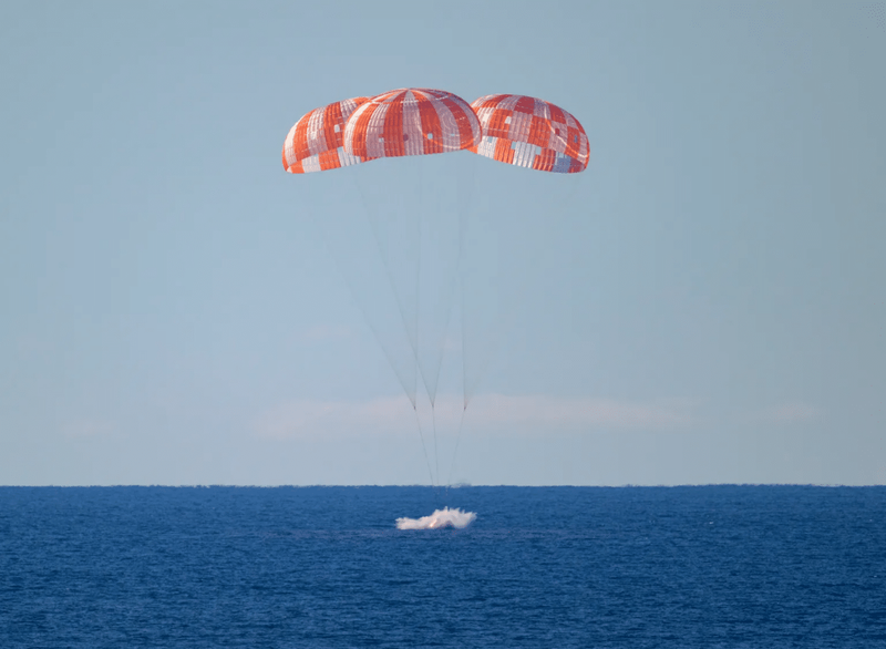 Image from: Artemis II Returns To Earth As NASA Completes Historic Lunar Expedition