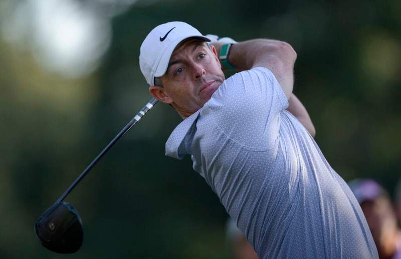 Image from: Michael Kim names the one player that he thinks can challenge Rory McIlroy at The Masters