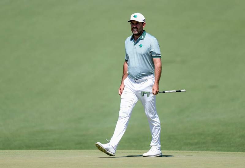 Image from: Masters champion admits he was trying not to ’embarrass himself’ on day three at Augusta National