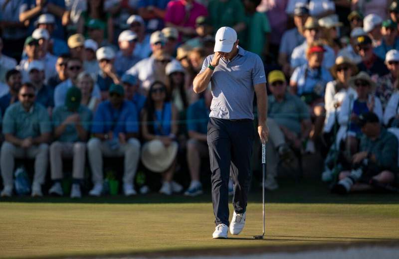 Image from: Disgusted golf fans react to what one patron shouted to Rory McIlroy at The Masters on day three