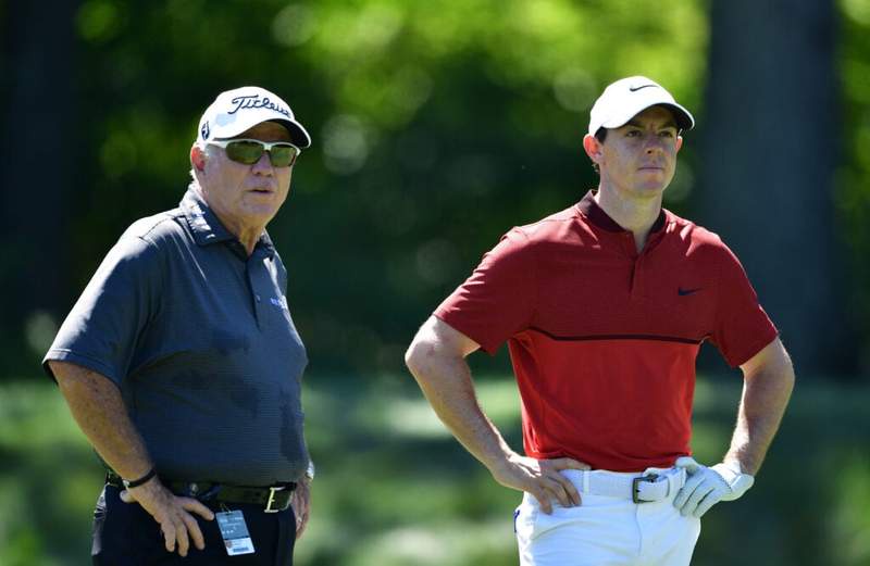 Image from: What Butch Harmon noticed Rory McIlroy doing after he shot 73 at The Masters is a major concern