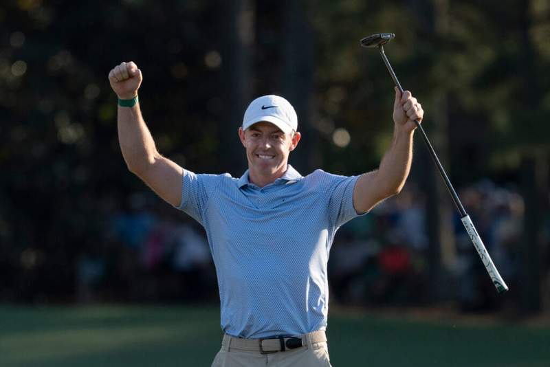Image from: Rory McIlroy confirms what he did on the driving range on Saturday night at The Masters
