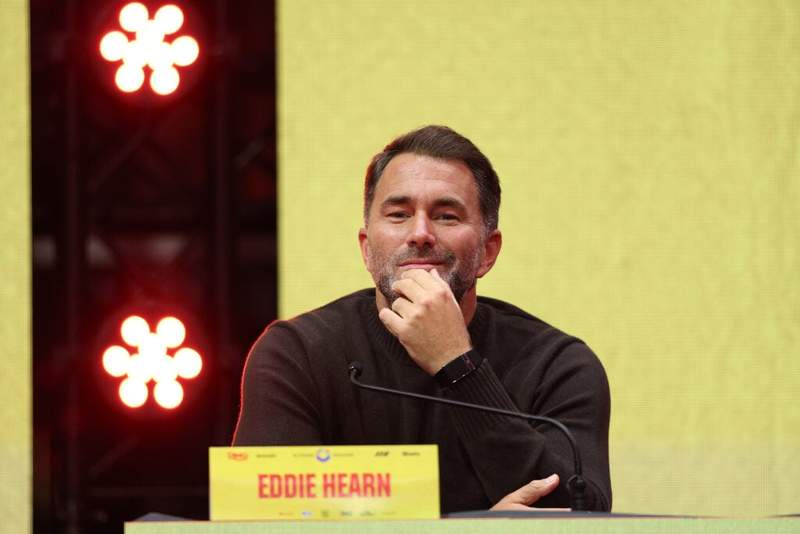 Image from: Eddie Hearn hits back at Dana White with ‘$30 million’ fight update: ‘I accept’