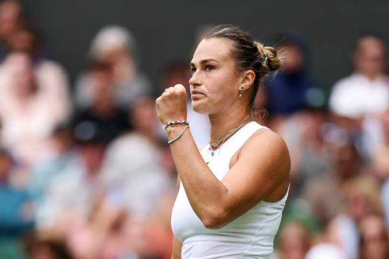 Image from: Aryna Sabalenka explains what she learned from practice sessions with Djokovic and Sinner