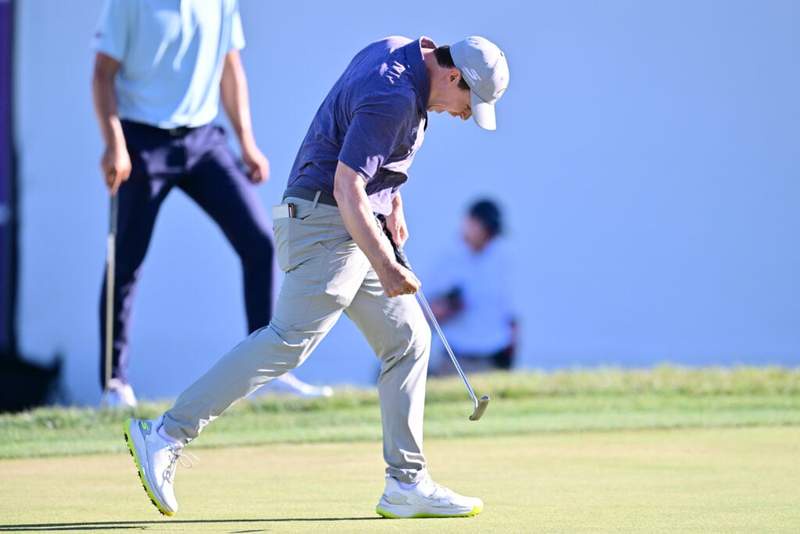 Image from: Matt Fitzpatrick achieves career-first on day one of the RBC Heritage after 620 PGA Tour rounds