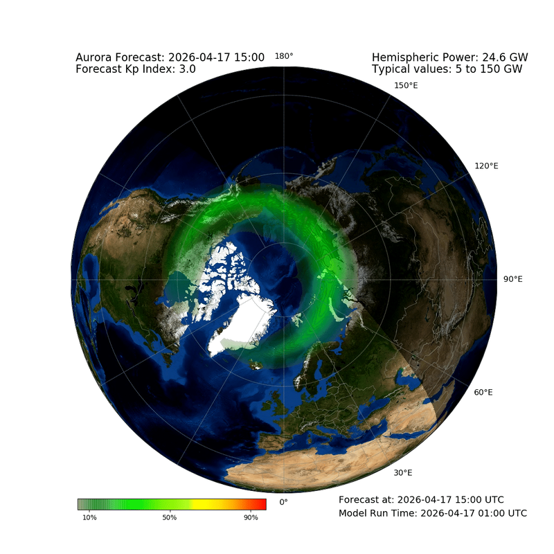 Image from: Northern Lights Could Shine Over Unlikely U.S. Locations Tonight and Tomorrow as Rare Geomagnetic Storm Sparks Spectacular Aurora Display