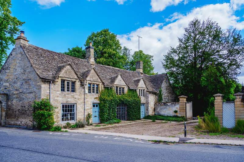 Image from: This charming village in the Cotswolds served as the backdrop for Downton Abbey